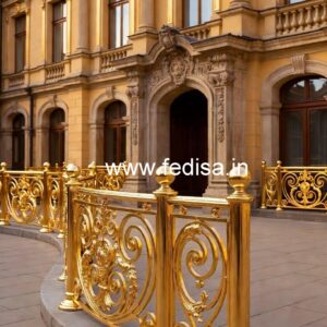 Designer Brass Staircase Handrail Ideas Outdoor Steel Railing Design
