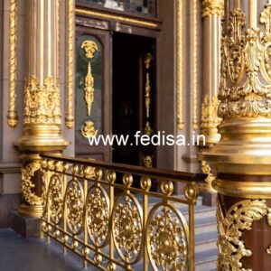 Classic Brass Railing Design For Premium Homes New Handrail Design