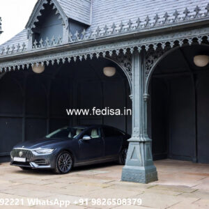 Modern Car Parking Shed Design with Weather Resistant Roof No-0029