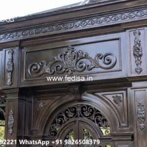 Luxury Car Parking Shed Design for Modern Bungalows No-0072