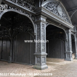 Modern Car Parking Shed Design with Unique Structure No-0080