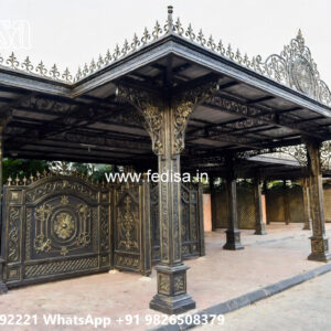 Beautiful Car Parking Shed Design for Residential Parking No-0081