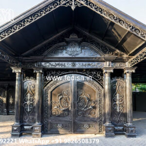 Car Parking Shed Design with Contemporary Metal Style No-0100