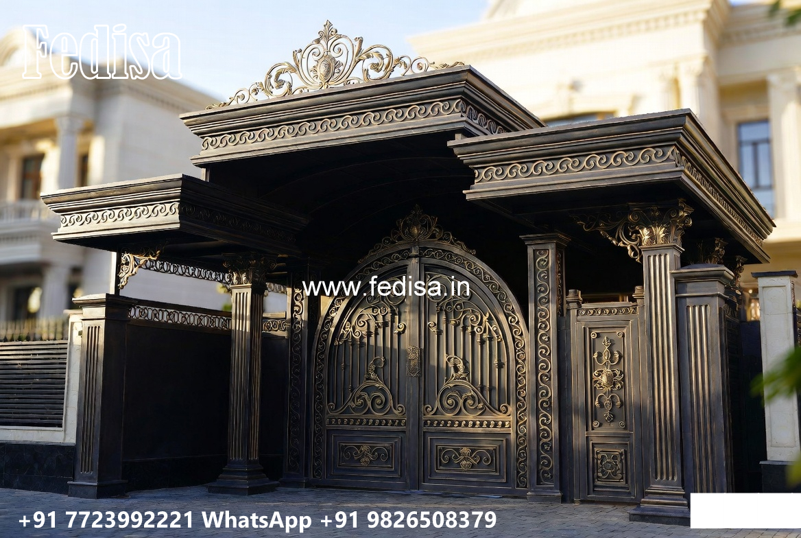 Modern Car Parking Shed Design with Stylish Framework No-0108