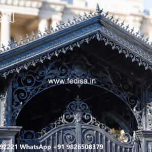 Premium Car Parking Shed Design with Decorative Roofing No-0137