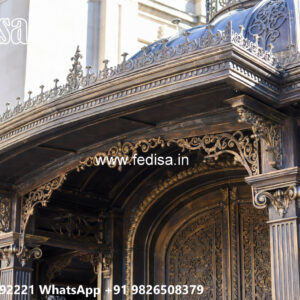 Elegant Car Parking Shed Design for Premium Residences No-0142