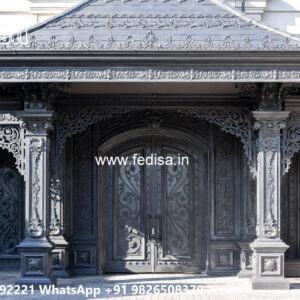 Elegant Car Parking Shed Design with Attractive Front Elevation No-0198