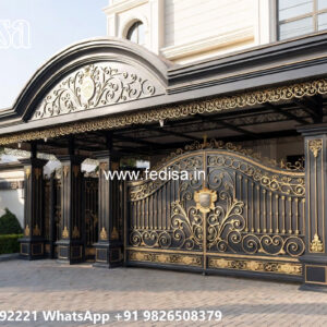 Modern Car Parking Shed Design for Contemporary Villas No-0214
