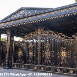 Stylish Car Parking Shed Design with Decorative Exterior Style No-0215