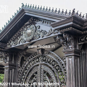 Stylish Car Parking Shed Design for Elegant House Exterior No-0222