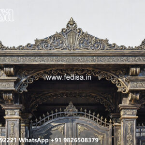 Car Parking Shed Design with Contemporary Decorative Roofing No-0233