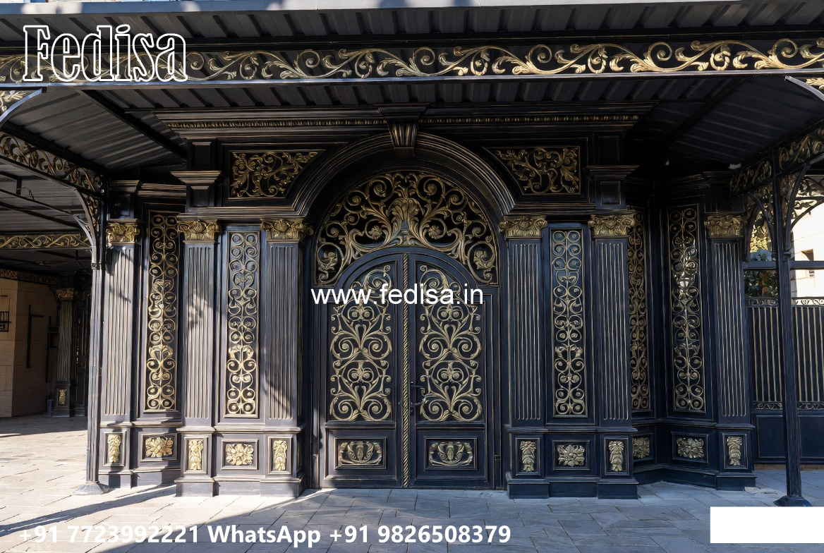 Car Parking Shed Design with Luxury Architectural Beauty No-0239