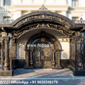 Elegant Car Parking Shed Design with Contemporary Outdoor Style No-0243