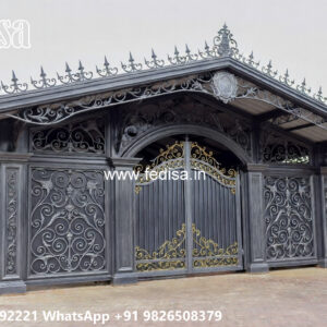 Car Parking Shed Design for Modern Elegant Villas No-0258
