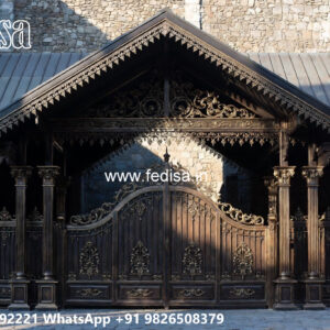 Luxury Car Parking Shed Design with Modern Roofing