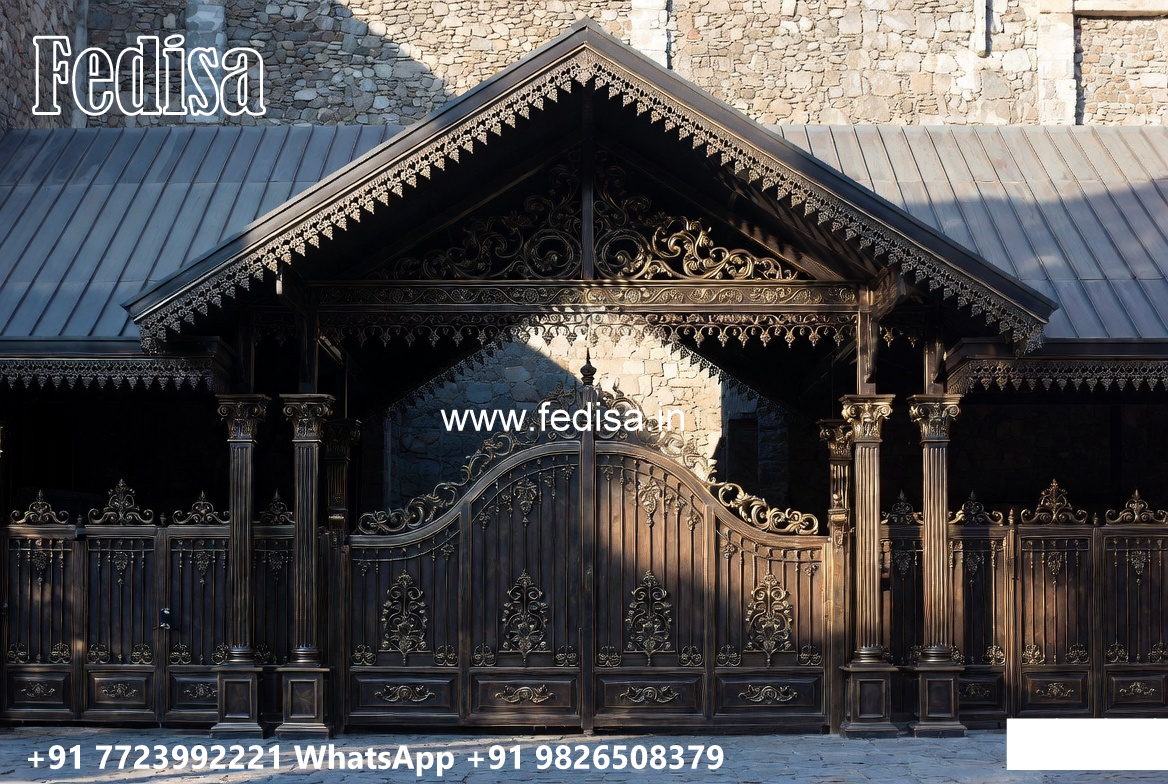 Luxury Car Parking Shed Design with Modern Roofing