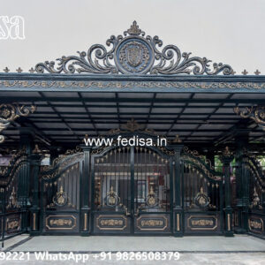 Stylish Luxury Car Parking Shed Design for Bungalows