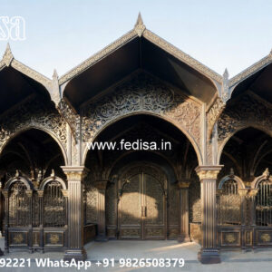 Luxury Car Parking Shed Design with Stylish Framework