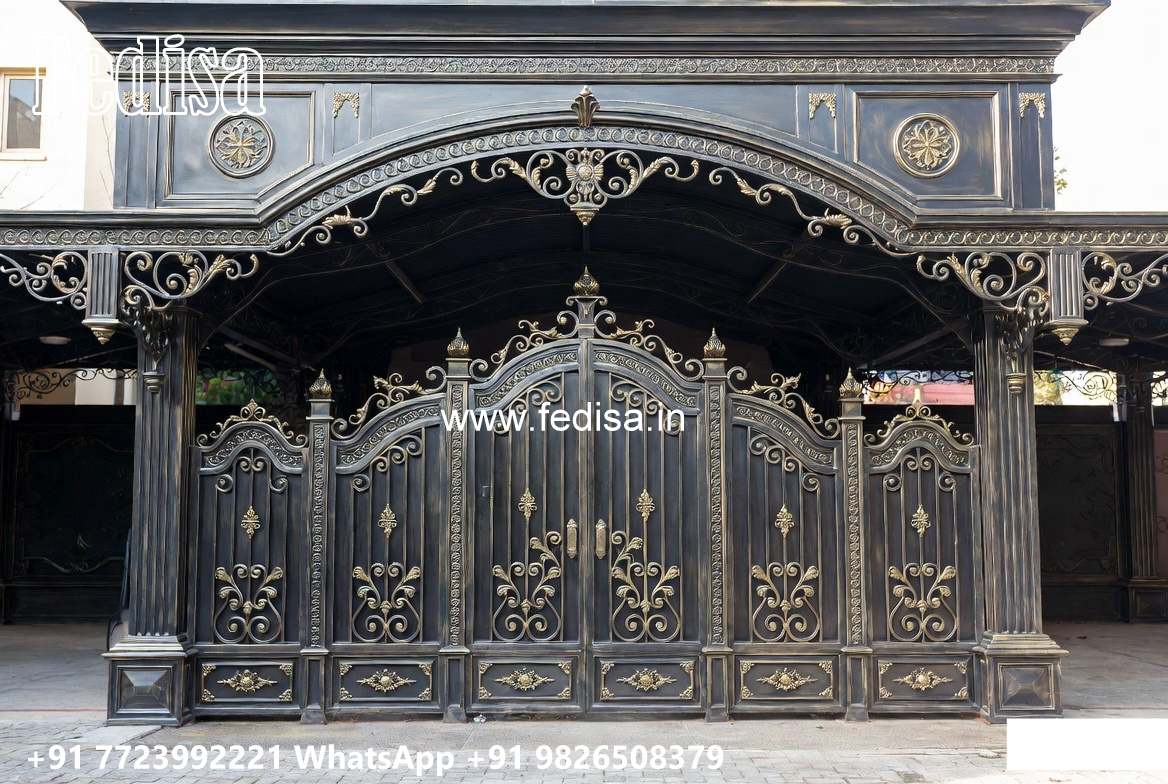 Luxury Car Parking Shed Design with Open Structure