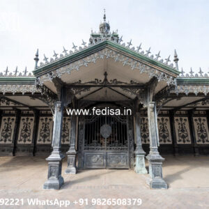 Stylish Luxury Car Parking Shed Design for Luxury Villas No-0346