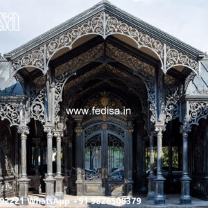 Attractive Luxury Car Parking Shed Design with Lighting No-0357