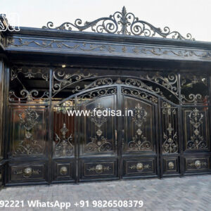Luxury Car Parking Shed Design with Modern Roof Style No-0365