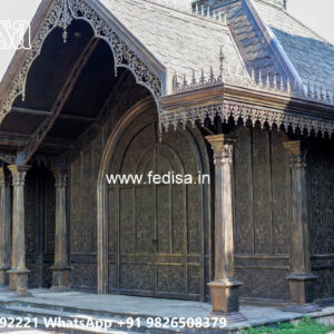 Stylish Luxury Car Parking Shed Design with Modern Touch No-0373