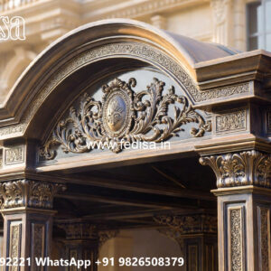 Luxury Car Parking Shed Design with Contemporary Front Style No-0409