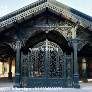 Luxury Car Parking Shed Design with Stylish Steel Framework No-0431