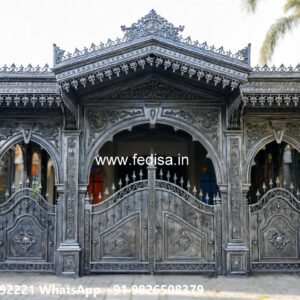 Luxury Car Parking Shed Design with Decorative Roof Panels No-0432