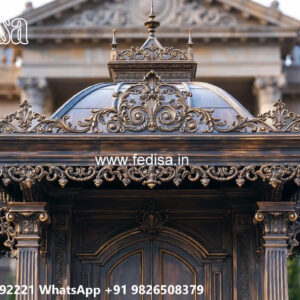 Luxury Car Parking Shed Design with Beautiful Architectural Layout No-0461