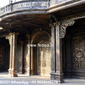 Luxury Car Parking Shed Design with Elegant Architectural Details No-0479