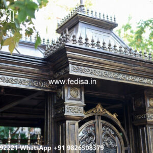 Attractive Iron Car Parking Shed Design Concepts