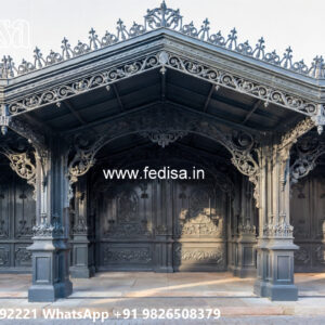 Iron Car Parking Shed Design with Waterproof Roofing