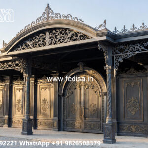 Iron Car Parking Shed Design for Duplex Houses
