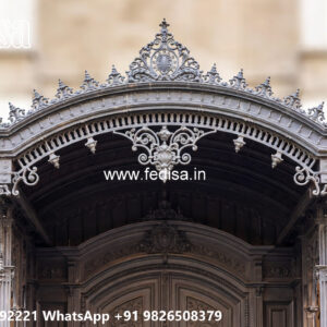 Iron Car Parking Shed Design with Stylish Ceiling