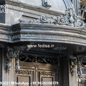 Stylish Iron Car Parking Shed Design with Outdoor Elegance No-0567