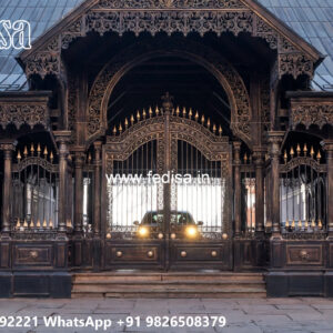 Modern Iron Car Parking Shed Design for Spacious Homes No-0572