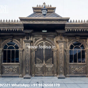 Luxury Classic Car Parking Shed Design with Stylish Columns No-0626