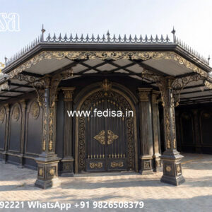 Classic Car Parking Shed Design with Premium Outdoor Layout No-0646