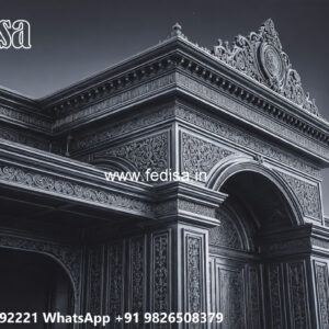 Modern Classic Car Parking Shed Design with Elegant Columns No-0658