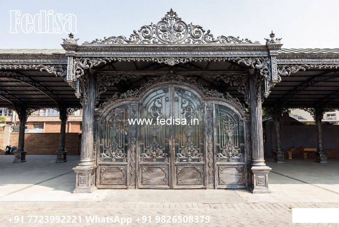 Traditional Classic Car Parking Shed Design with Elegant Appeal No-0669