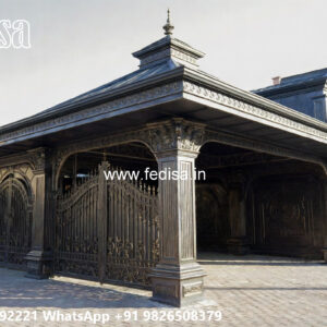 Classic Car Parking Shed Design with Modern Traditional Fusion No-0672