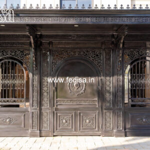 Classic Car Parking Shed Design with Beautiful Luxury Appeal No-0695