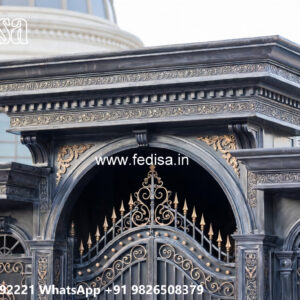 Stylish Classic Car Parking Shed Design with Outdoor Lighting No-0709
