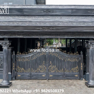 Stylish Classic Car Parking Shed Design with Elegant Support Design No-0748