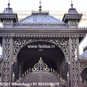 Beautiful Car Parking Shed Design with Open Structure No-0847