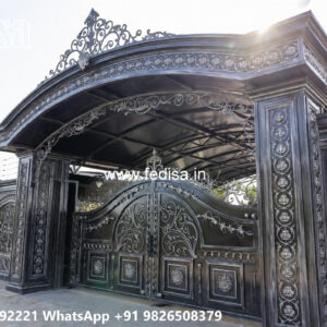 Stylish Car Parking Shed Design with Luxury Finish No-0858