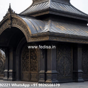 Elegant Car Parking Shed Design for Home Parking Area No-0879