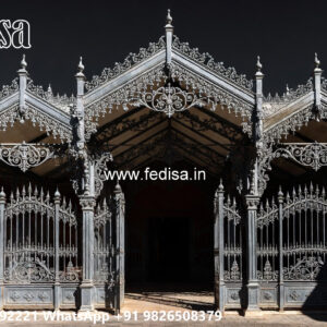 Car Parking Shed Design with Contemporary Metal Style No-0880